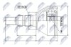 Opel insignia шарнир равных угловых скоростей опель инсигниа на FIAT,OPEL,SAAB NTY NPZ-PL-028 (фото 1)