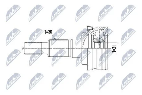 Porsche panamera шарнир равных угловых скоростей порше панамера на PORSCHE NTY NPZPS000