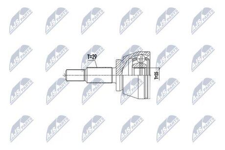 Шарнир равных угловых скоростей renault megane iv, OJK55.006 NTY NPZRE057