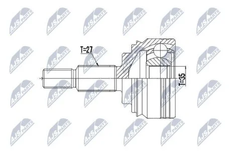 Renault megane iii шарнир равных угловых скоростей рено меган ііі NTY NPZRE058