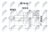 Suzuki ignis 1.3 шарнир равных угловых скоростей сузуки игнис 1.3 на SUBARU,SUZUKI NTY NPZ-SU-004 (фото 1)