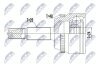 Наружный шрус Toyota camry 4 0111,4347009v60 NTY NPZTY017 (фото 2)