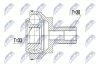 Vw golf v/vi/vii шарнир равных угловых скоростей фольксваген гольф v/vi/vii на AUDI,SEAT,SKODA,VW NTY NPZVW043 (фото 1)
