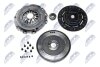 ZESTAW SPRZиGЭA Z KOЭEM JEDNOMASOWYM CITROEN/PEUGEOT 2.0HDI C4 04-10, C5 08-, C8 06-, JUMPY 07-, NTY NZSCT000 (фото 1)