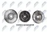 Комплект сцепления с одномассовым маховиком Volkswagen Transporter T4 2.5tdi 9503 NTY NZSVW002 (фото 2)