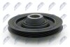 Шкив коленвала двигателя honda f20a 45324,13810pt1003 NTY RKPHD001 (фото 1)