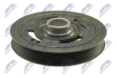 Шкив коленвала двигателя хонда cr-v iii 2/4 07-,13810-rza-a01 NTY RKP-HD-012