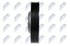 ШКИВ ШЕСТЕРНИ КОЛЕНВАЛА RENAULT ENG.1.4 1.6 CLIO II 98-, LAGUNA 97-, MEGANE 99-, SCENIC 99- NTY RKP-RE-005 (фото 4)