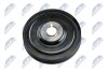 KOЭO PASOWE WAЭU KORBOWEGO 6PK RENAULT/DACIA/NISSAN ENG.1.5DCI,1.6 CLIO II/III/IV 00-, NTY RKPRE009 (фото 3)