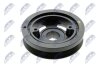 ШКИВ ШЕСТЕРНИ КОЛЕНВАЛА TOYOTA ENG.1KDFTV 2KDFTV 2.5TDI 3.0TDI LANDCRUISER J9 99-02, J12 02-, HI-LUX 01-12, HI-ACE 01-11 NTY RKPTY022 (фото 2)