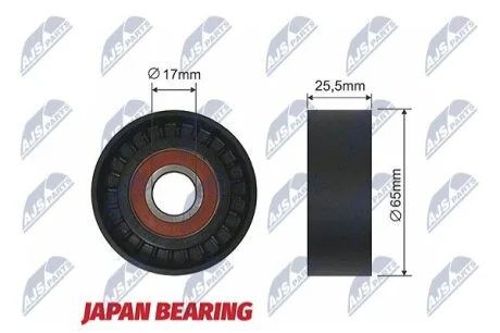 Ford focus ролик ручейкового ремня форд фокус на BMW,DACIA,FIAT,FORD,MINI,MITSUBISHI,NISSAN,RENAULT NTY RNK-FR-000