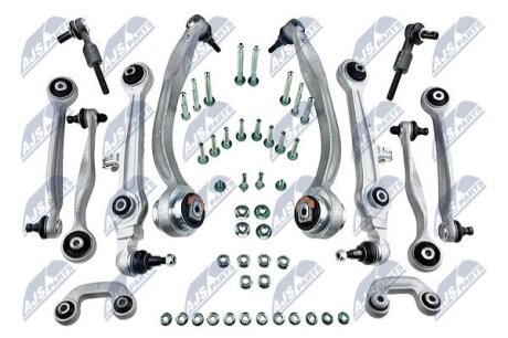 Комплект важелів AUDI A4, Ауди 4 4B3498998 передня вісь на AUDI,VW NTY ZWDVW000A
