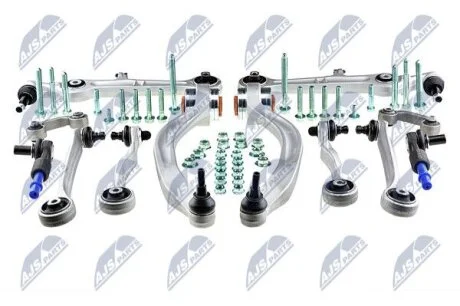 ZESTAW ZAWIESZENIA PRZрD AUDI A4 00-08 /PEЭNY WZMOCNIONY ZESTAW ZAWIESZENIA PRZEDNIEG NTY ZWD-VW-000B