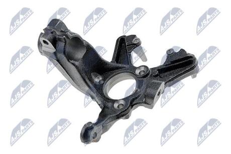 Цапфа перед. ліва VW GOLF 03-12 / Audi A3 03-13 / Seat Altea 03-12 (на 3 кріплення підшипник) NTY ZZPAU002
