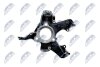 Цапфа перед. права VW GOLF 03-12 / Audi A3 03-13 / Seat Altea 03-12 (на 3 кріплення підшипник) NTY ZZPAU003 (фото 4)