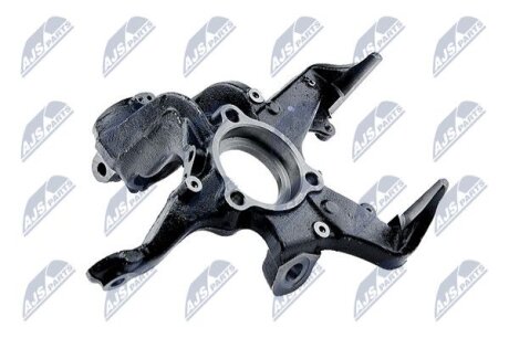 Цапфа перед. права VW GOLF 03-12 / Audi A3 03-13 / Seat Altea 03-12 (на 3 кріплення підшипник) NTY ZZPAU003