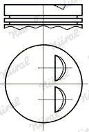 Поршень двигуна NURAL 8710270010