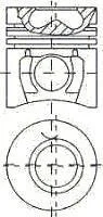 Поршень / NURAL 8710320700