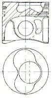 Поршень NURAL 8711490785