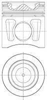 Поршень в зборі STD NURAL 8712190000