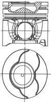 Поршень NURAL 8713530000