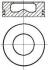 Поршень (88,4+0.4мм) Fiat, Iveco - F1AE0481C, F1AE0481A, F1AE0481B NURAL 8713800600 (фото 1)