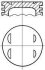 Поршень комплект BMW E46/E39/E60 -05 M54B25 0.50 NURAL 8742530700 (фото 1)