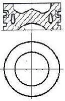 Поршень VW NURAL 8743290500