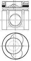 Поршень STD NURAL 87-435000-00