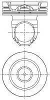 Поршень (DC12/DT12) NURAL 8743760000