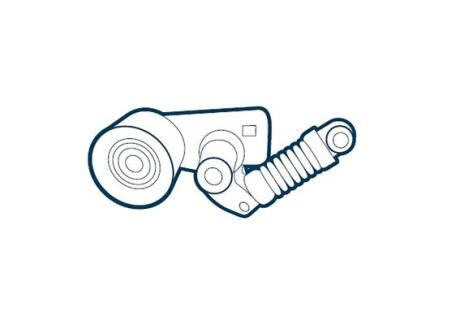 Натяжитель ремня (OM542/OM942) OE Germany 01 2050 900002