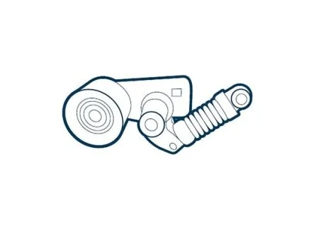 Натяжний пристрій, клиновий ремінь OE Germany 02 2050 200001