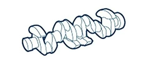 Колінвал OE Germany 09 0300 ISB450