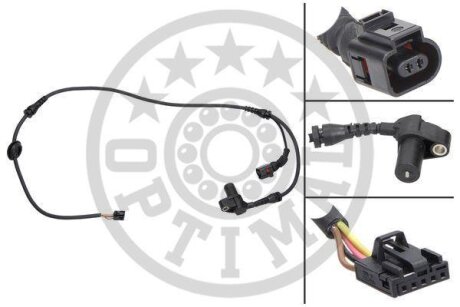 Датчик швидкості обертів коліс антиблокувальної системи гальм Optimal 06-S056