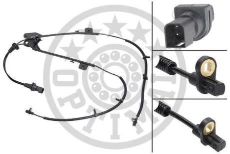 Датчик, частота вращения колеса Optimal 06S087