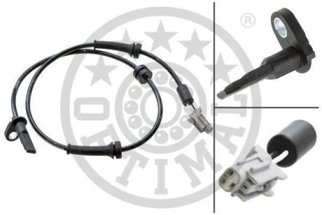 Датчик, кількість обертів колеса Optimal 06S210