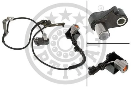 Датчик, кількість обертів колеса Optimal 06-S214