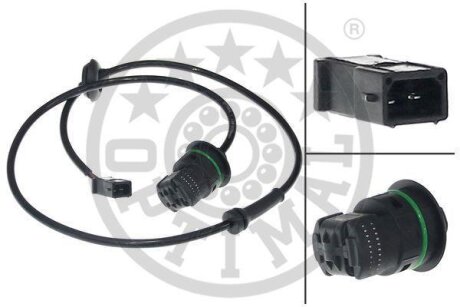 Датчик швидкості обертів коліс антиблокувальної системи гальм Optimal 06-S222