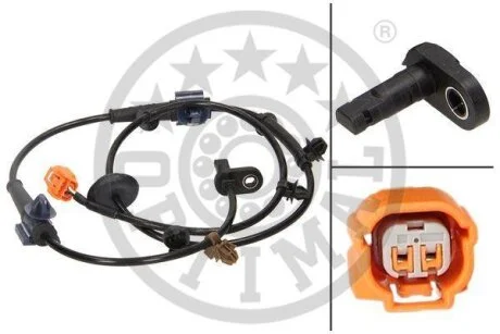 Датчик, кількість обертів колеса Optimal 06S345