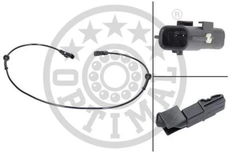 Датчик, частота вращения колеса Optimal 06S394
