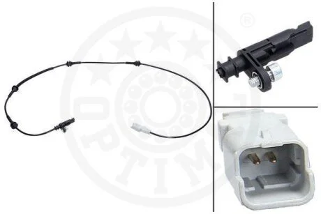 Датчик, кількість обертів колеса Optimal 06S430