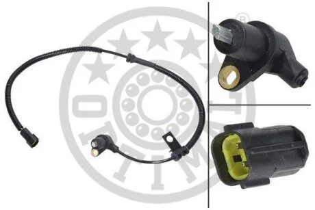 Датчик, кількість обертів колеса Optimal 06S438