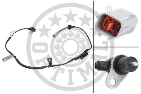 Датчик, кількість обертів колеса Optimal 06S473