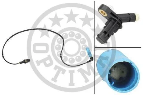 Датчик, частота вращения колеса Optimal 06S660