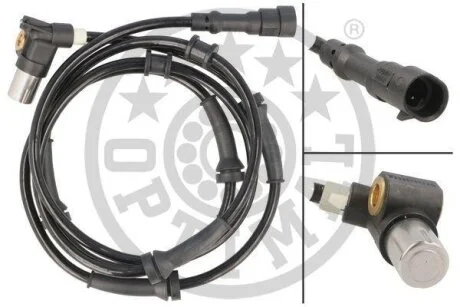 Датчик, кількість обертів колеса Optimal 06-S791