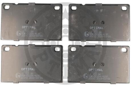 Гальмівні колодки дискові Optimal BP05301