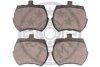 Комплект гальмівних накладок, дискове гальмо Optimal BP06120 (фото 2)
