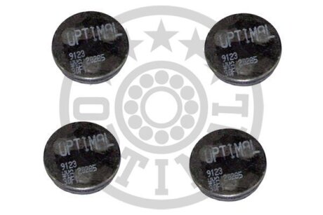 Комплект гальмівних накладок, дискове гальмо Optimal BP09123