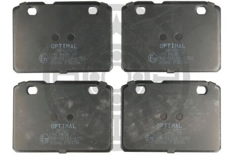 Гальмівні колодки дискові Optimal BP09151