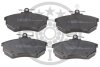 Комплект гальмівних накладок, дискове гальмо Optimal BP-09271 (фото 1)